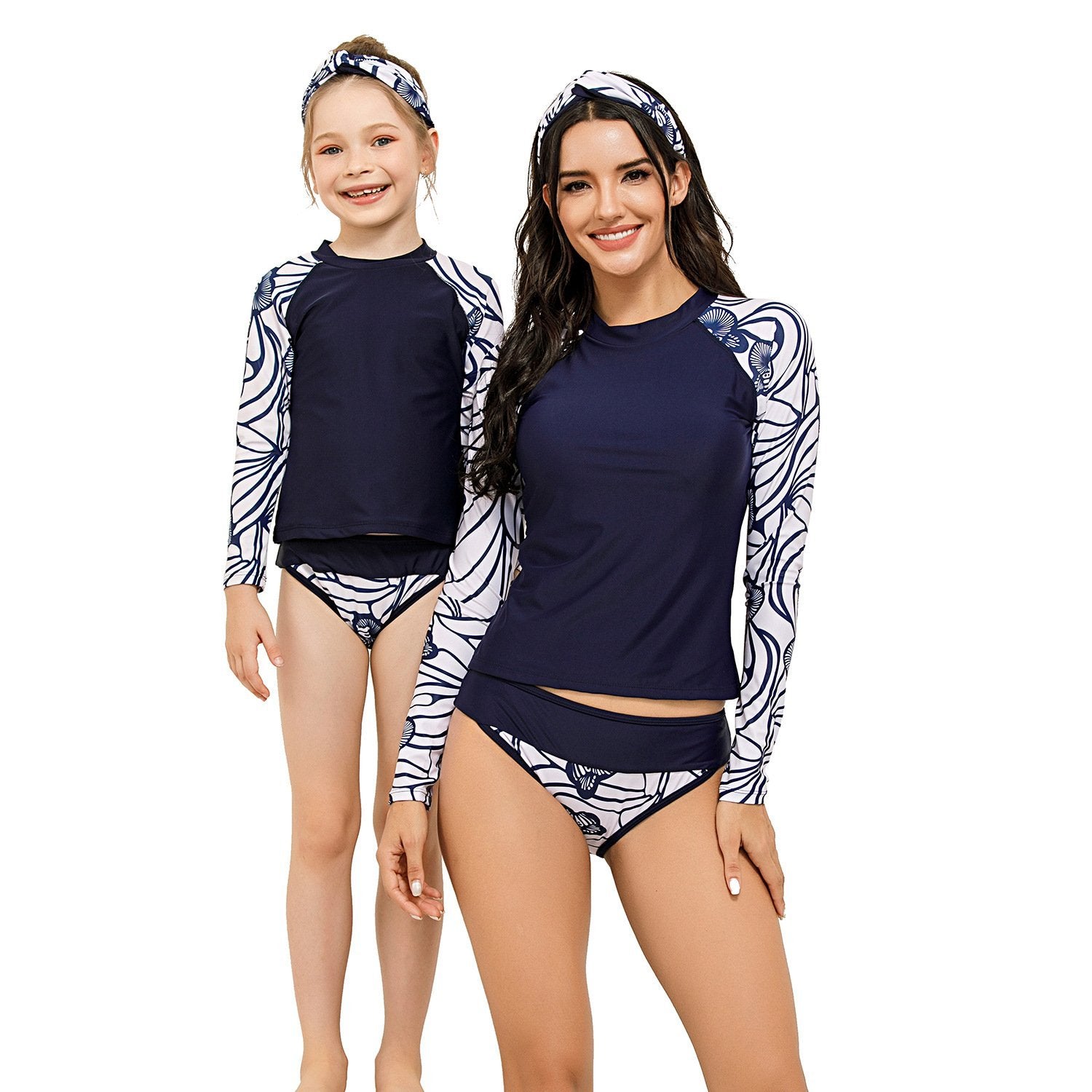 Parent Child Surfer & Diving Suit Swimsuit with Band-STYLEGOING