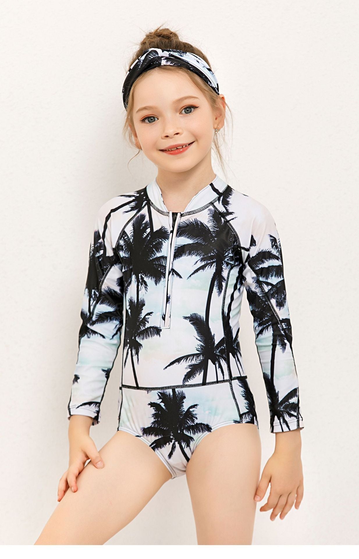 Parent and Child One-piece Surfsuit Diving Suit-STYLEGOING