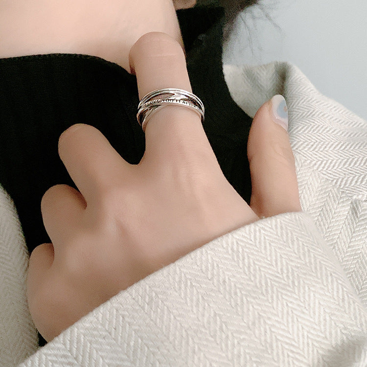 Vintage Women Open End Sterling Silver Rings