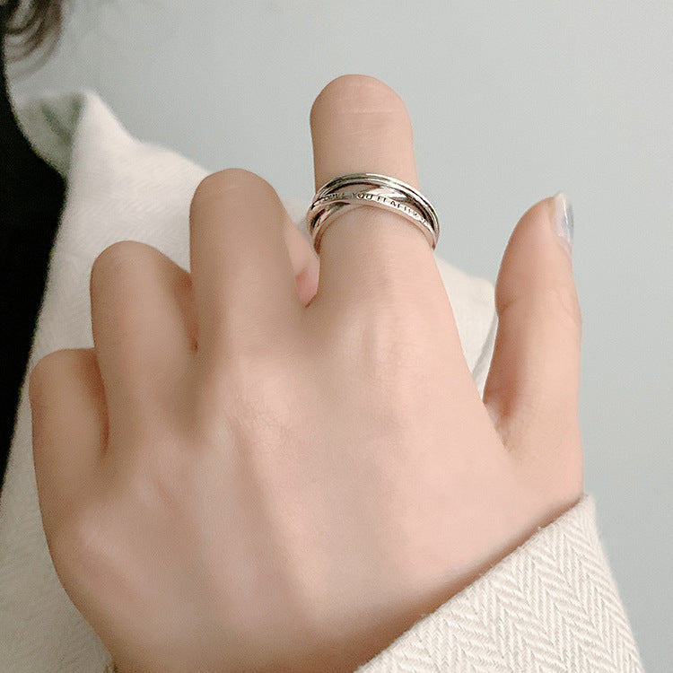 Vintage Women Open End Sterling Silver Rings