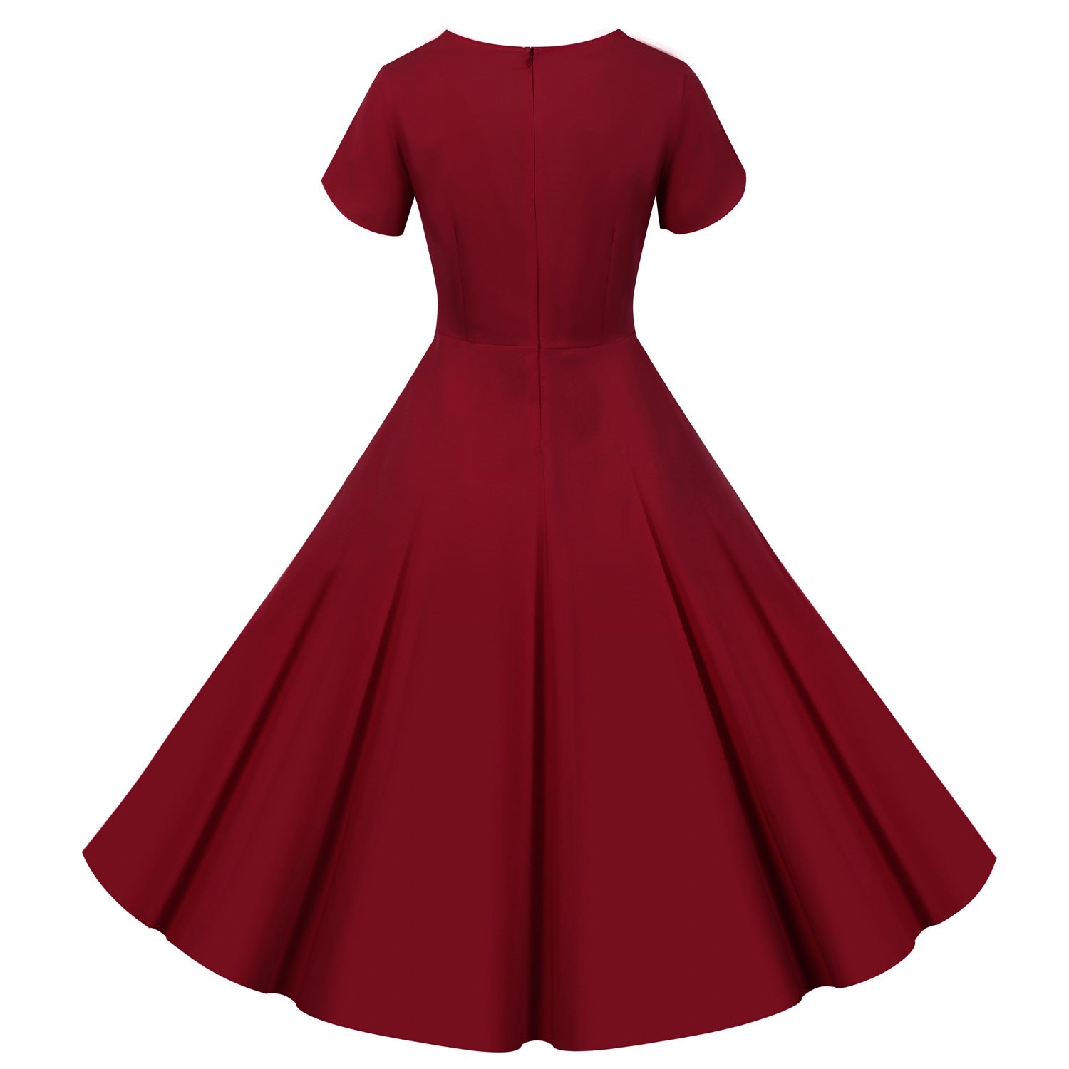 Vintage Short Sleeves Women Dresses