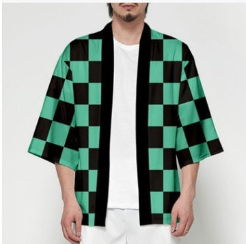 Simple Design Kimono for Women and Men