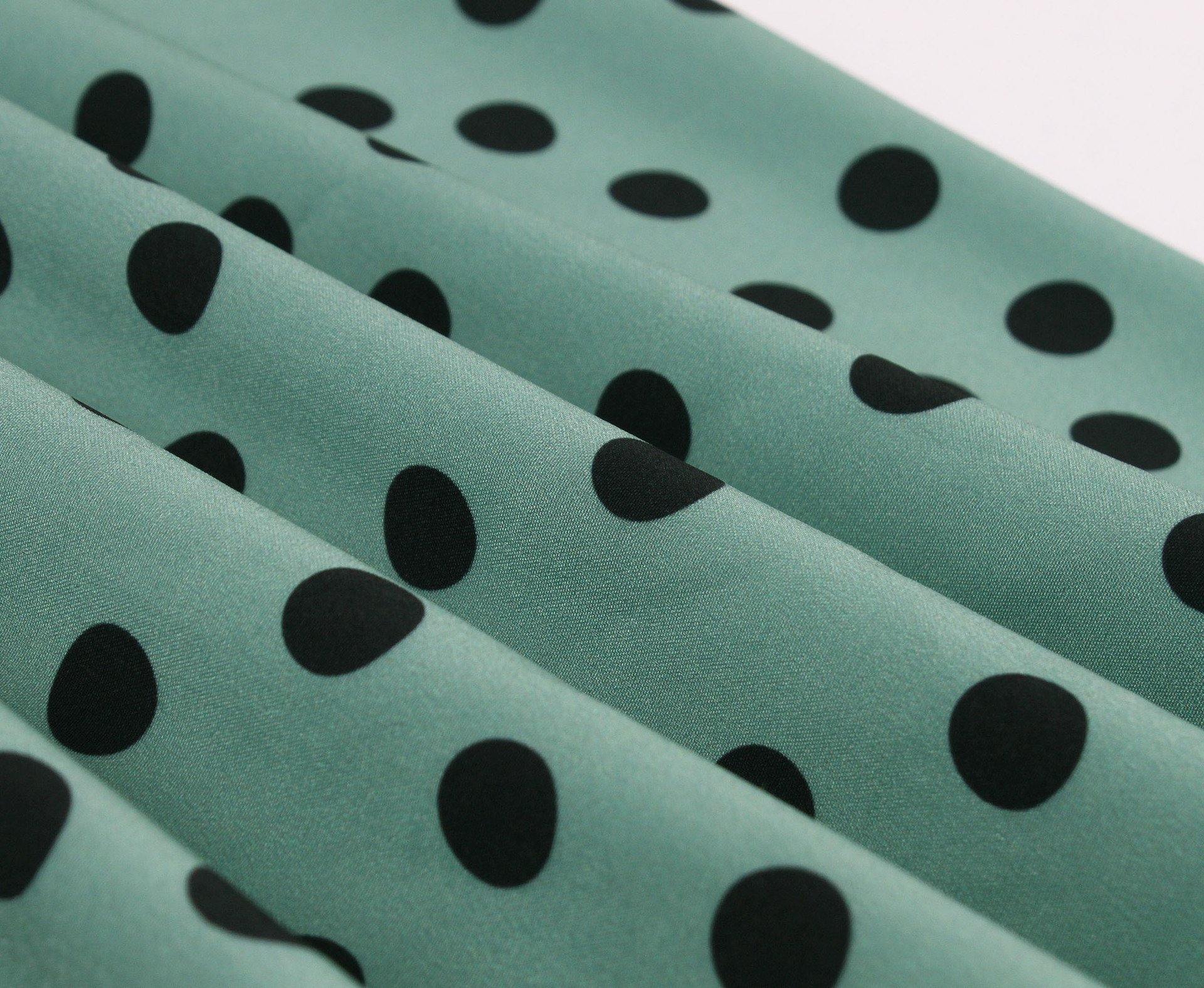 Women Summer Dot Print Retro Dresses-STYLEGOING