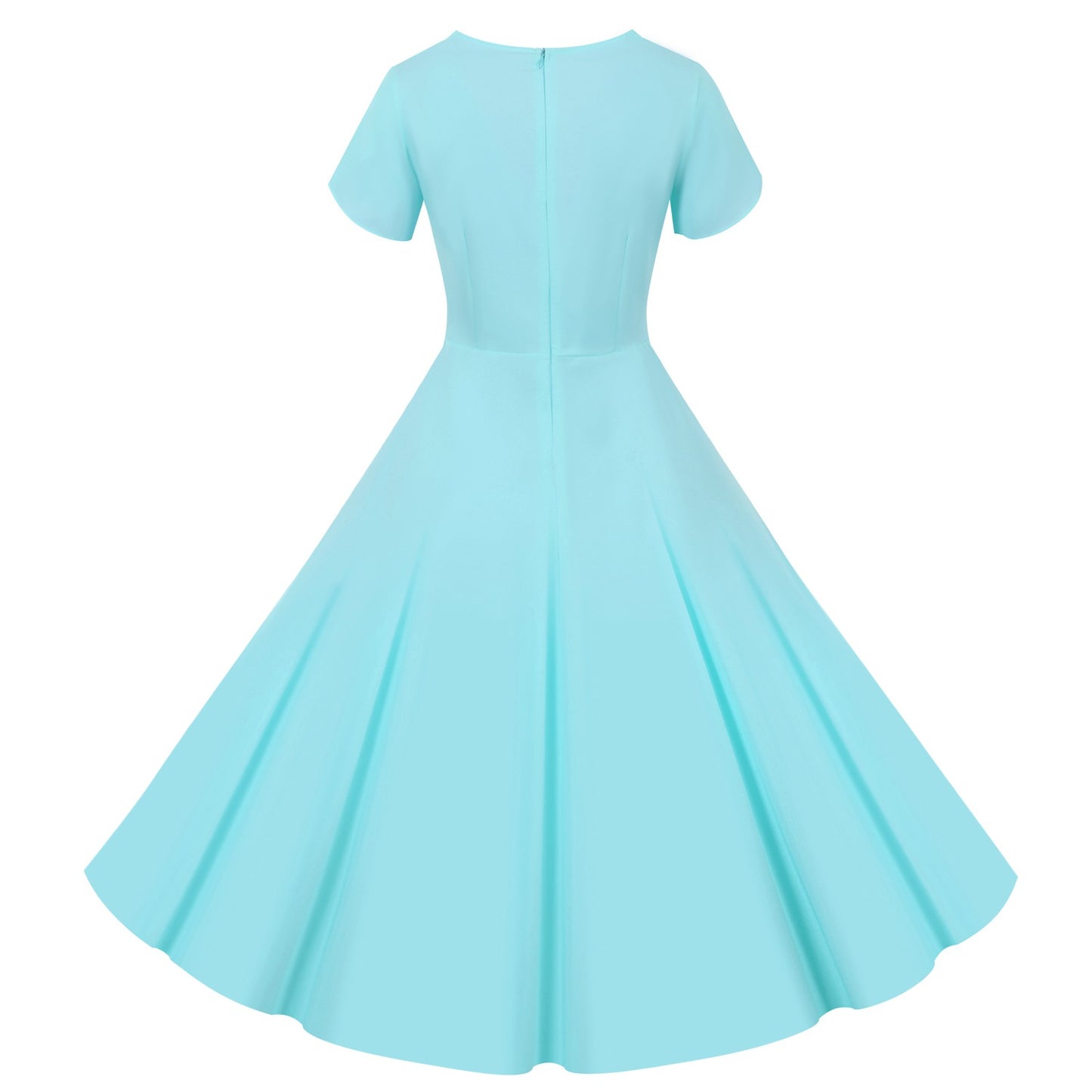 Vintage Short Sleeves Women Dresses