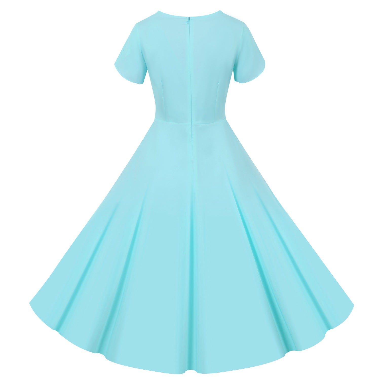 Vintage Short Sleeves Women Dresses