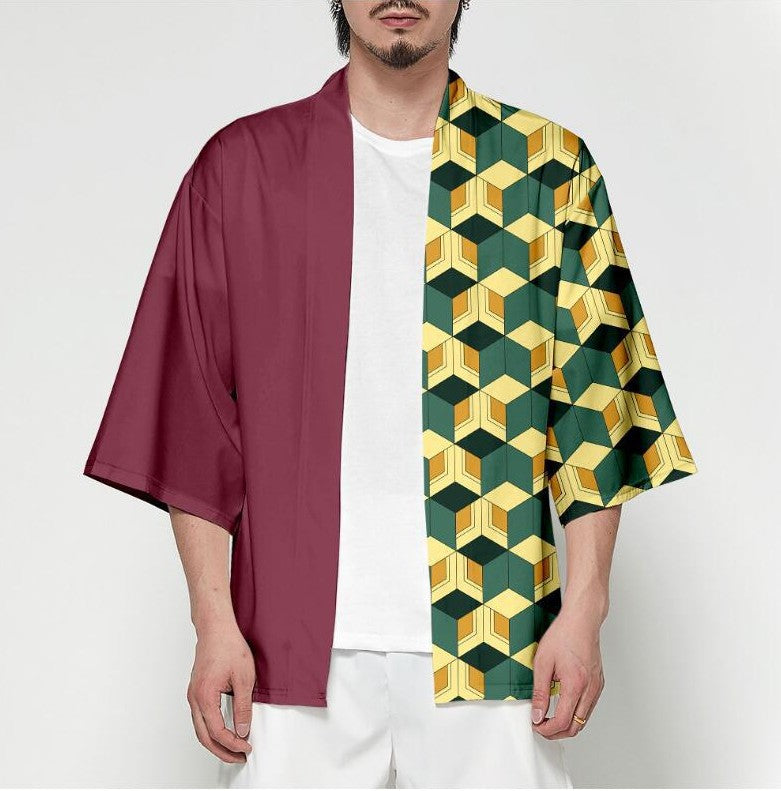 Simple Design Kimono for Women and Men