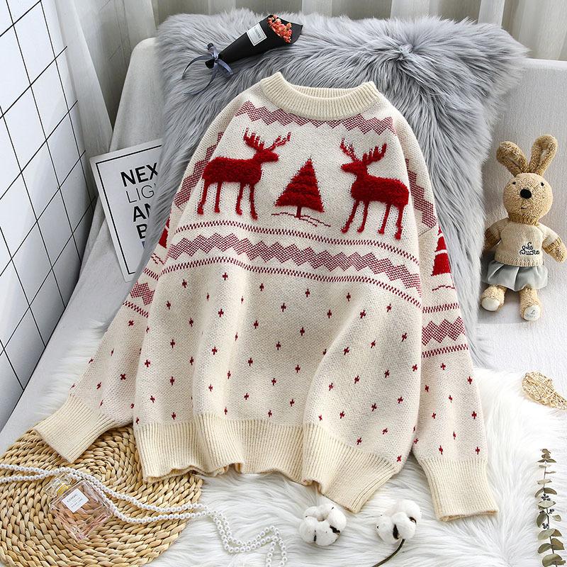 Christmas Elk Warm Knitting Sweaters