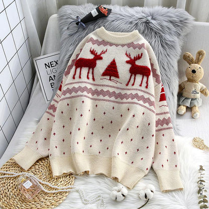 Christmas Elk Warm Knitting Sweaters