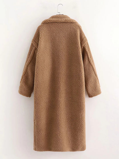 Winter Warm Fashion Long Overcoat for Women
