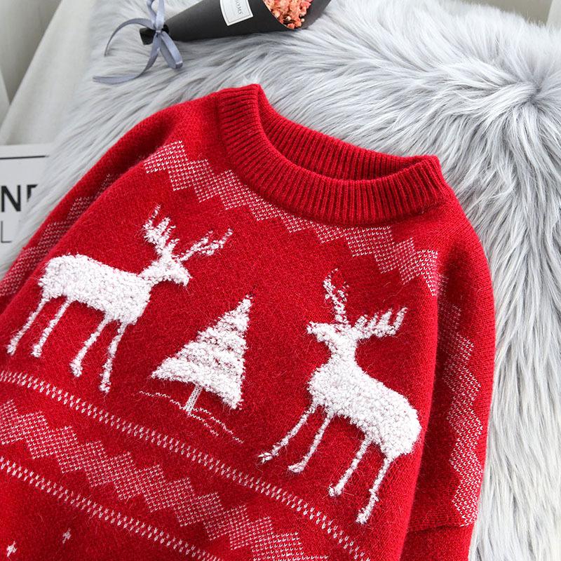Christmas Elk Warm Knitting Sweaters