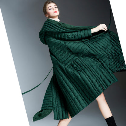 Winter Warm Long Down Overcoats for Women
