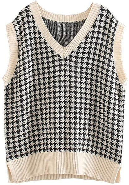 Fashion Sleeveless Women Knitting Vest