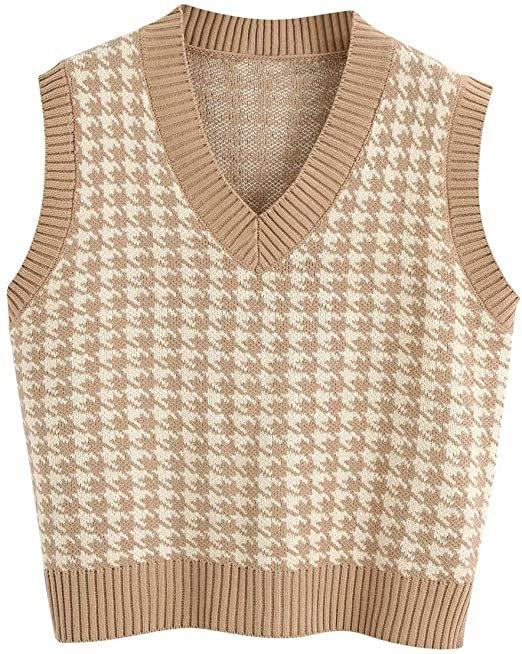Fashion Sleeveless Women Knitting Vest
