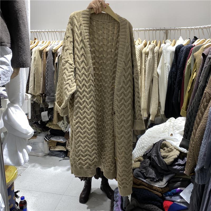 Vintage Women Knitting Plus Sizes Cardigan Sweaters-STYLEGOING