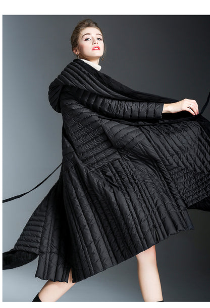 Winter Warm Long Down Overcoats for Women