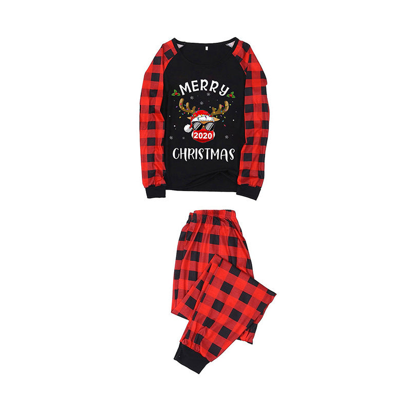 Merry Christmas Casual Parent-Child Pajamas