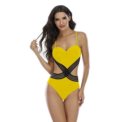 Sexy Summer Beach One Piece Swiming Suits-STYLEGOING