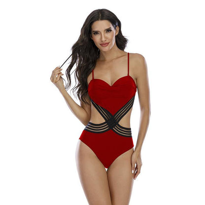 Sexy Summer Beach One Piece Swiming Suits-STYLEGOING