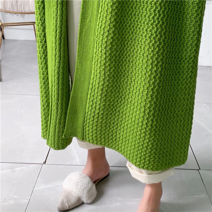 Plus Sizes Loose Knitting Women Overcoat-STYLEGOING
