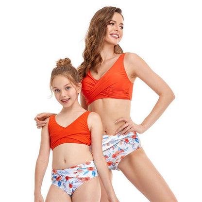 Fashion Parent Child Summer Bikini-STYLEGOING