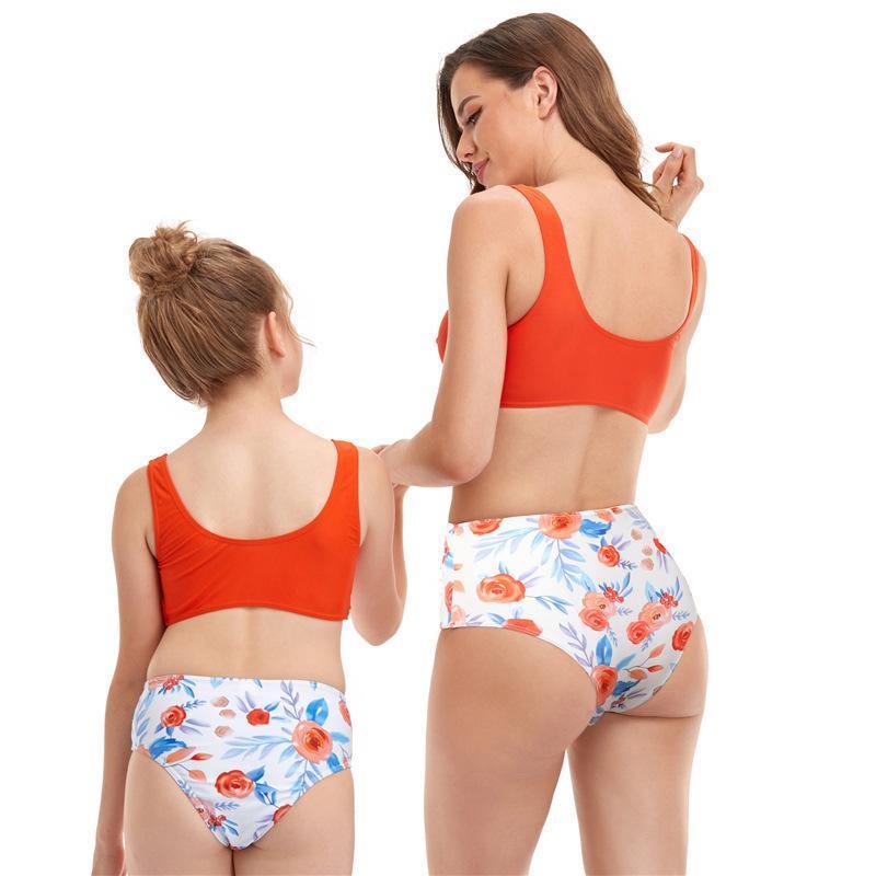 Fashion Parent Child Summer Bikini-STYLEGOING