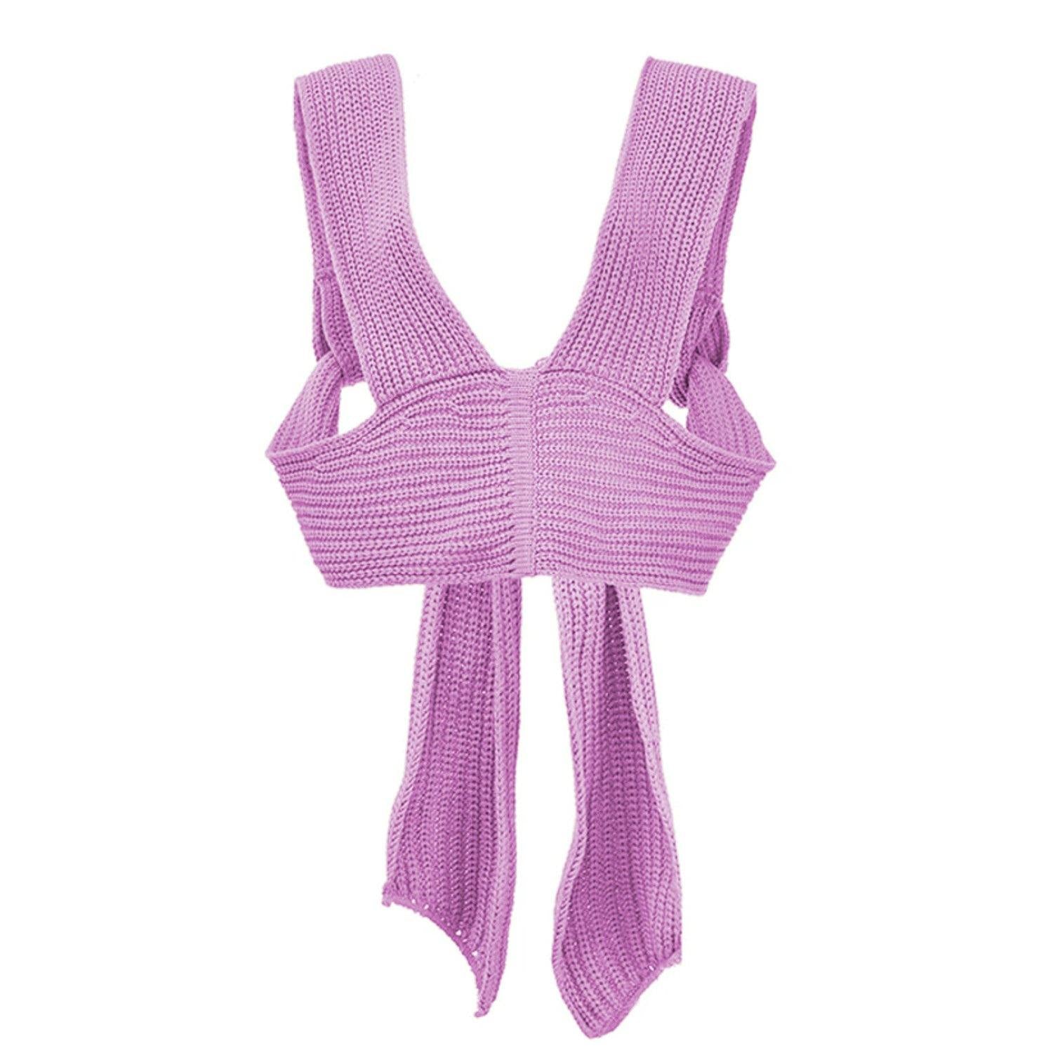 DIY Knitting Bangdage Tops-STYLEGOING