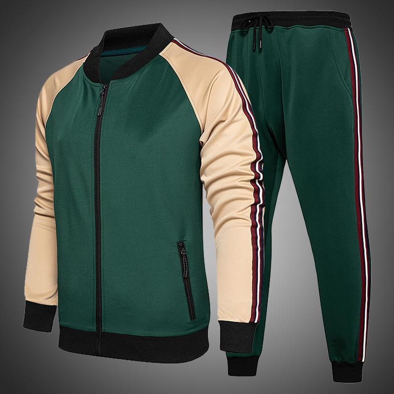 Fashion Men Fall Sporting Suits-STYLEGOING