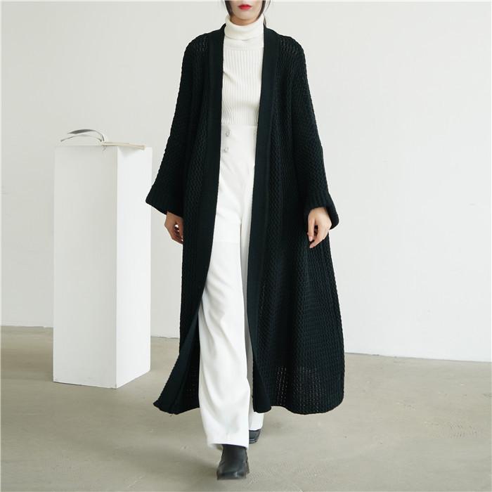 Plus Sizes Loose Knitting Women Overcoat-STYLEGOING