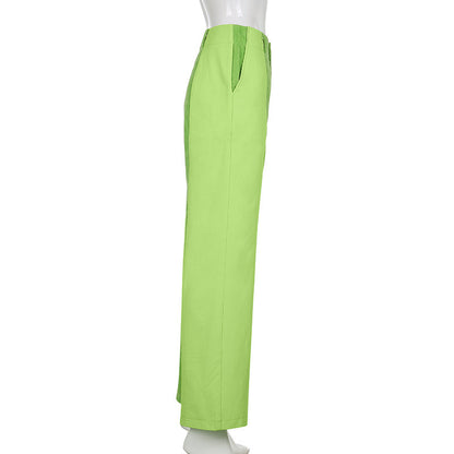 Casual Women's Corduroy Straight Pants
