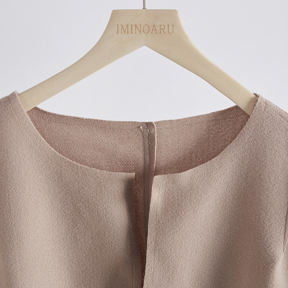 Plus Sizes Women Long Overcoat