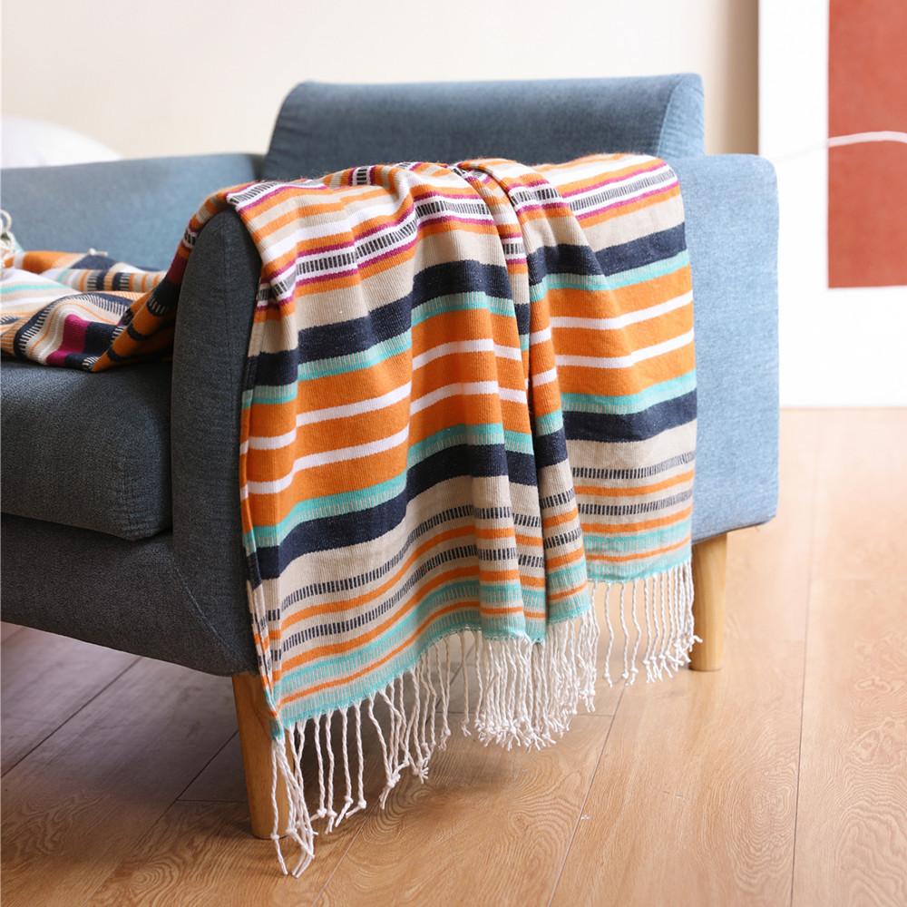 Summer Casual Rainbow Blanket--Free Shipping at meselling99
