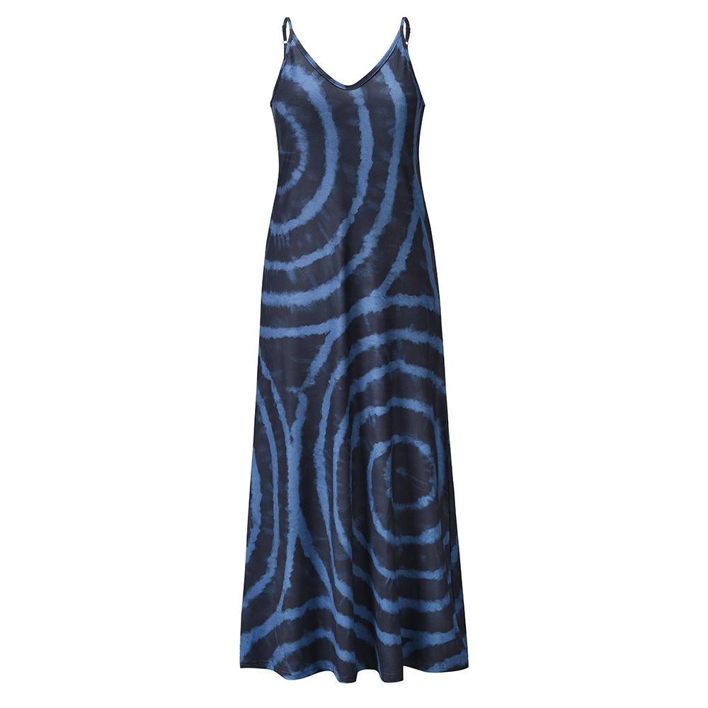 Leisure Sleeveless Bohemian Long Dresses-STYLEGOING