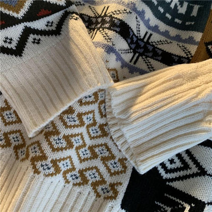 Winter Christmas Bear Casual Knitting Sweaters--Free Shipping at meselling99