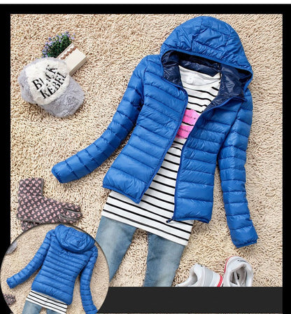 Women Long Sleeves Flimsy Cotton Overcoat