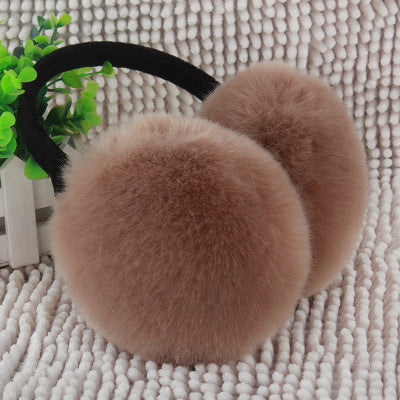 Winter Ear Warmer Artifical Fox Fur Earmuffs