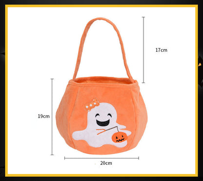 Halloween Pumpkin Candy Handle Bags/Basket