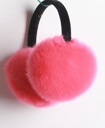 Winter Ear Warmer Artifical Fox Fur Earmuffs