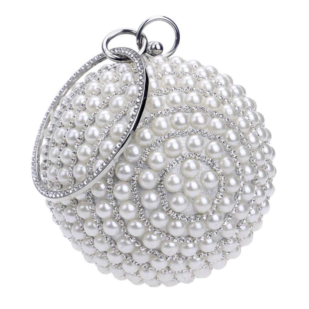 Fashion Round Shaped Jewelry Design Evening Party Bags