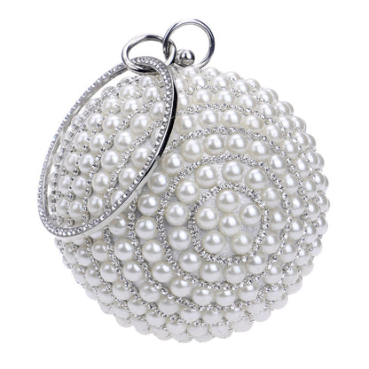 Fashion Round Shaped Jewelry Design Evening Party Bags