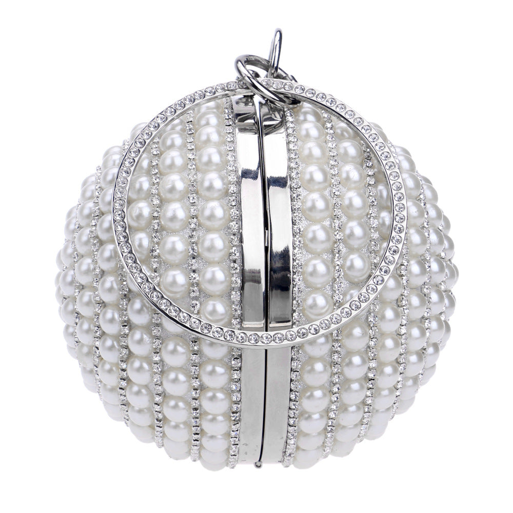 Fashion Round Shaped Jewelry Design Evening Party Bags