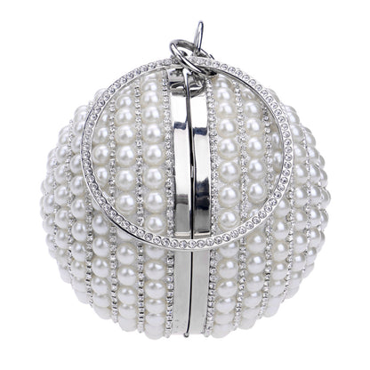 Fashion Round Shaped Jewelry Design Evening Party Bags