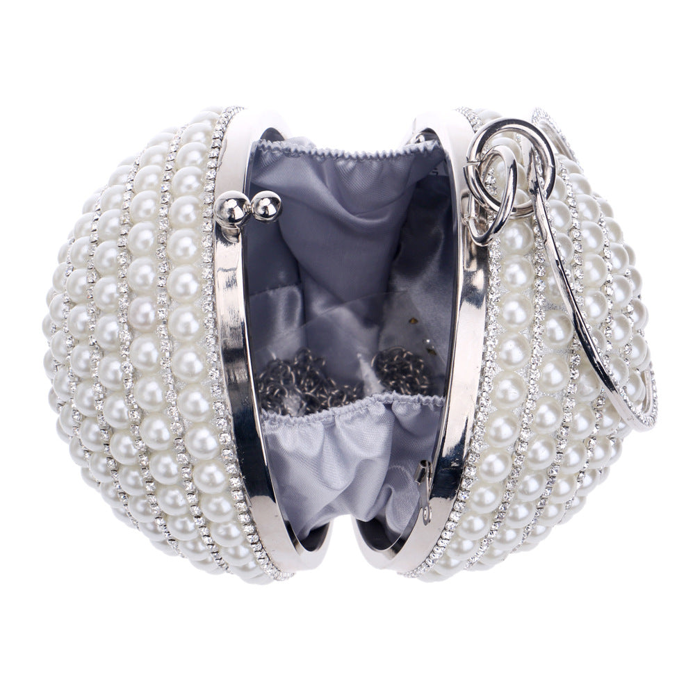 Fashion Round Shaped Jewelry Design Evening Party Bags