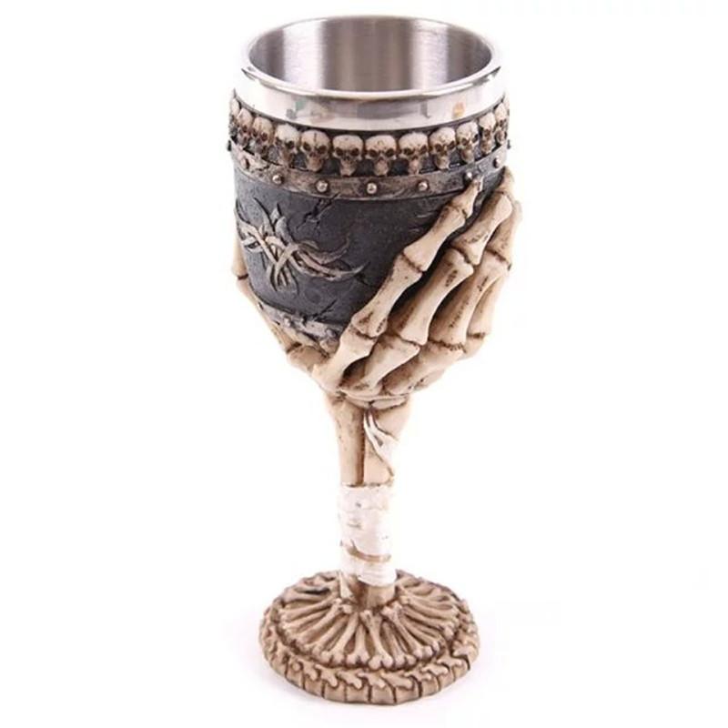 Horriable 3D Palm Skeleton Steel Knight Glasses for Halloween-STYLEGOING
