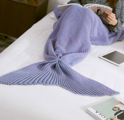 Knitting Mermaid Blanket--Free Shipping at meselling99