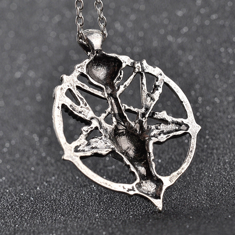 Vintage Skull Pan Sheep‘s Head Design Long Sweater Chains