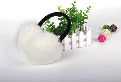 Winter Ear Warmer Artifical Fox Fur Earmuffs