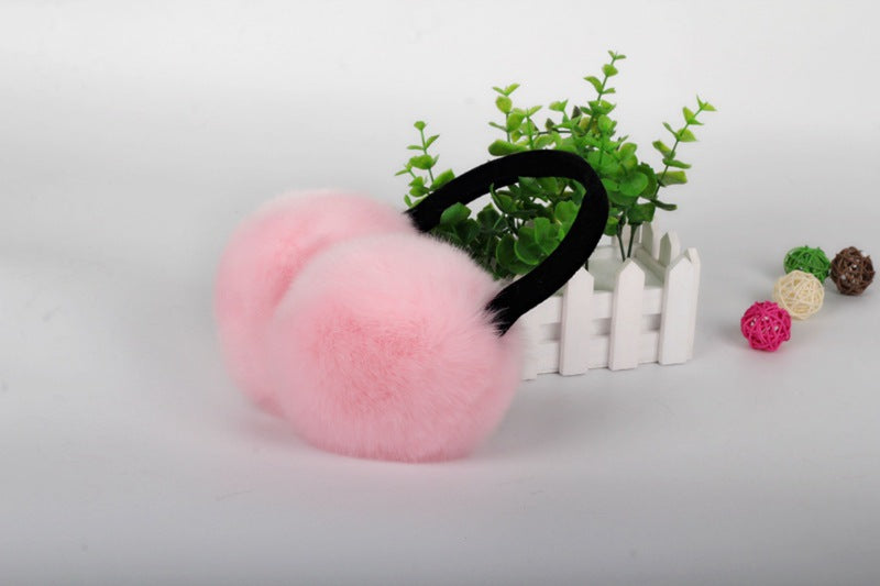 Winter Ear Warmer Artifical Fox Fur Earmuffs
