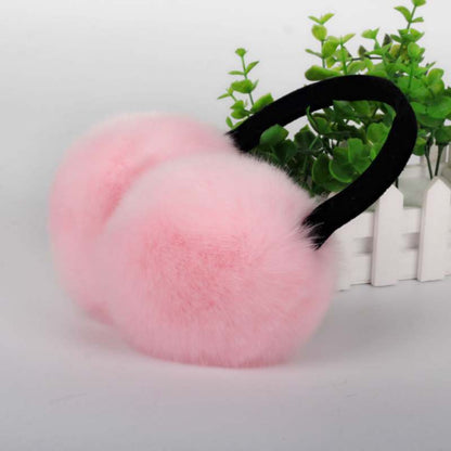 Winter Ear Warmer Artifical Fox Fur Earmuffs