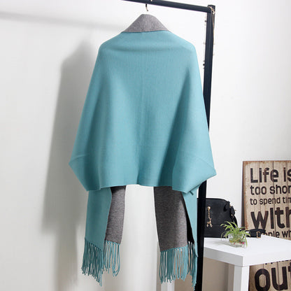 Women Tassels Bat Knitting Overcoat Cardigans