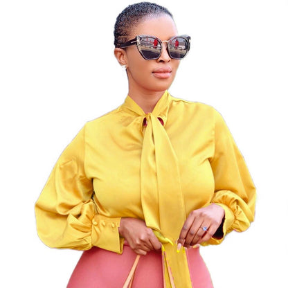 Women Long Sleeves Plus Sizes Shirts